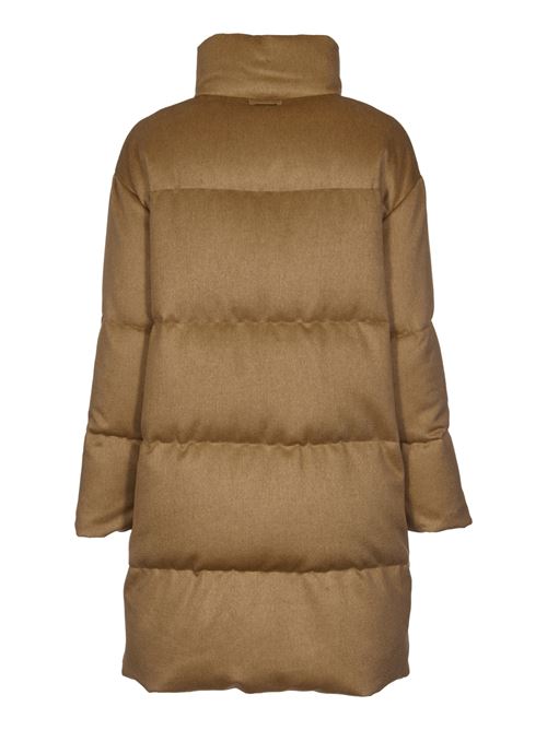 Long reversible camel down jacket MAX MARA | 2429496045600001